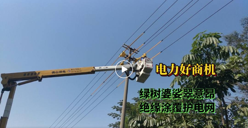 電力好商機｜綠樹婆娑翠意昂，絕緣涂覆護電網(wǎng)